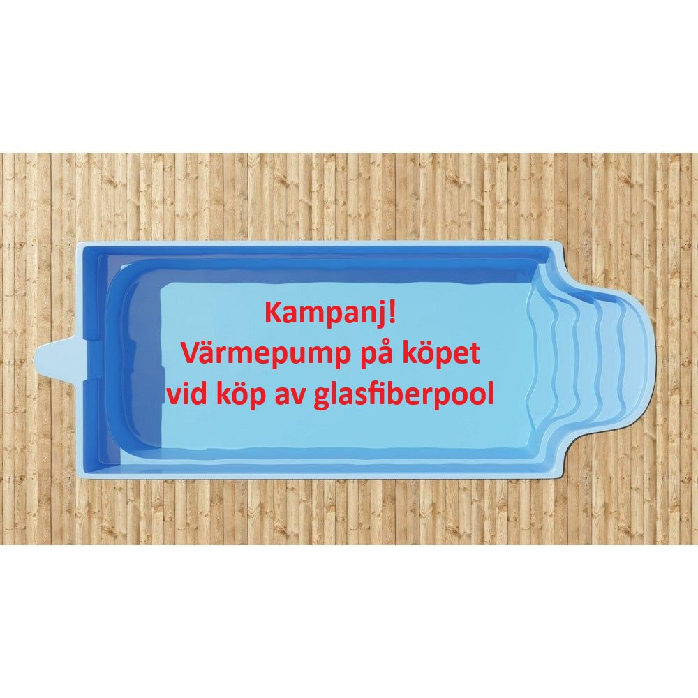 Fjordpool Glasfiberpool Ingarö