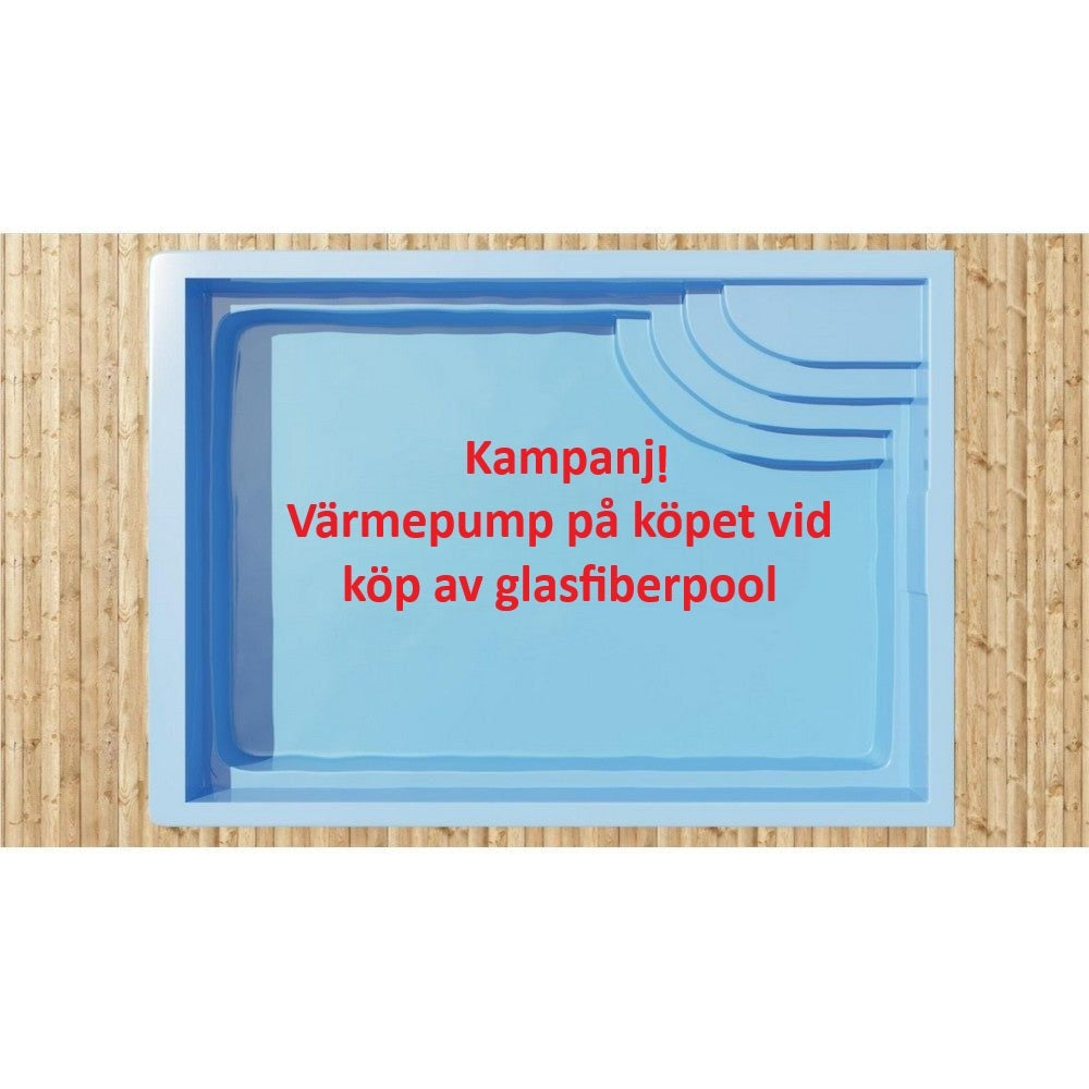 Fjordpool Glasfiberpool Utö