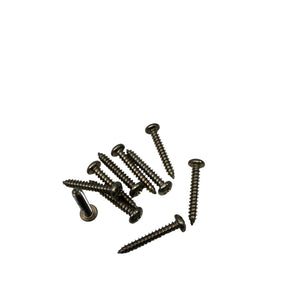 Skruvar till högtalare  #4 X 3/4" PPHS rostfria 316 (10-pack)