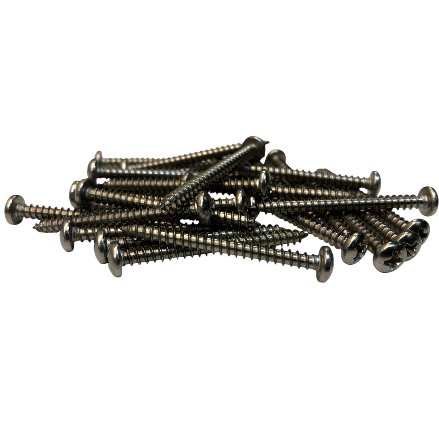 Skruer sæt #6 x 1 1/2" tommer PH rustfri (26 stk) Marquis