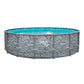 Pool med metallram Elite Ø 4,88 × 1,22 m Sten Design