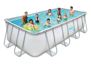 Rektangulär Pool med metallram Elite 5,49 × 2,74 × 1,32 m