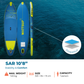 Wattsup SAR 10'8" Uppblåsbar SUP – Allround & Fitness