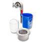 Bräddavlopp Hang-Up Swing® för Swing Pooler, kopplas till extern pump