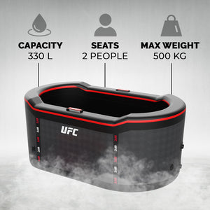 NetSpa UFC IceBath Duo – Drop-Stitch Isbad för 2 personer (utan kylaggregat)