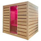 Holl's Eccolo Sauna 6 personer - Traditionel dampbadstue med LED og energibesparende isolering