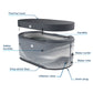 NetSpa Järvi Icebath med Chiller 3–40°C – 3 kW / 4 kW / 5 kW