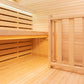 Sauna Sense Hjørne 3 Personer – Traditionel Sauna 4,5 kW (Komplet pakke)