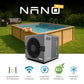 Poolex Nano 2025 Poolvärmepump WiFi – 3 kW / 5 kW för små pooler upp till 30 m³