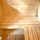 Sauna Gaïa Luna – Stor Utomhusbastu i Massiv Gran (6 personer)