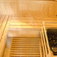 Sauna Gaïa Luna – Stor Utomhusbastu i Massiv Gran (6 personer)