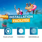 Poolex Nano FI 2025 Full Inverter Poolvärmepump WiFi – 3 kW / 5 kW för pooler upp till 30 m³