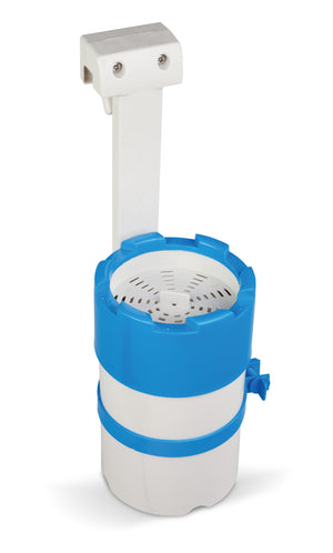 Bräddavlopp Azuro 2000 med 12V 2 m³/h pump för Invändig Poolväggsmontering