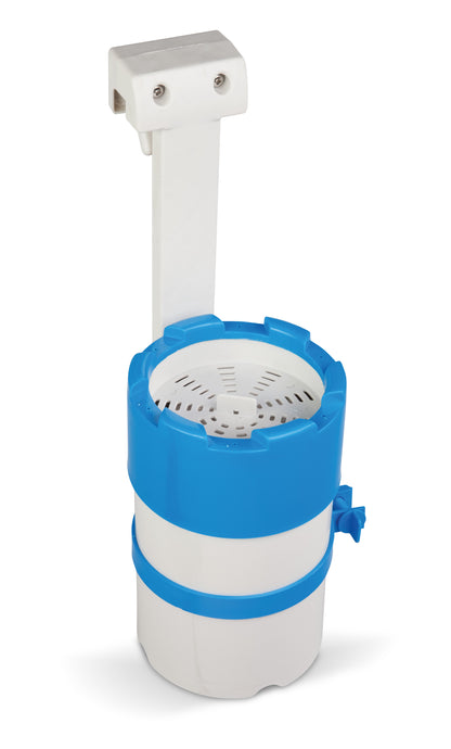 Bräddavlopp Azuro 2000 med 12V 2 m³/h pump för Invändig Poolväggsmontering