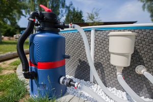 Sandfilter kit Azuro 2 m³/h  för pool upp till 8m3