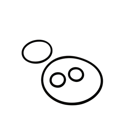 O-rings sats 3-vägs omkastare/ diverter Marquis 2,5cm och 5cm