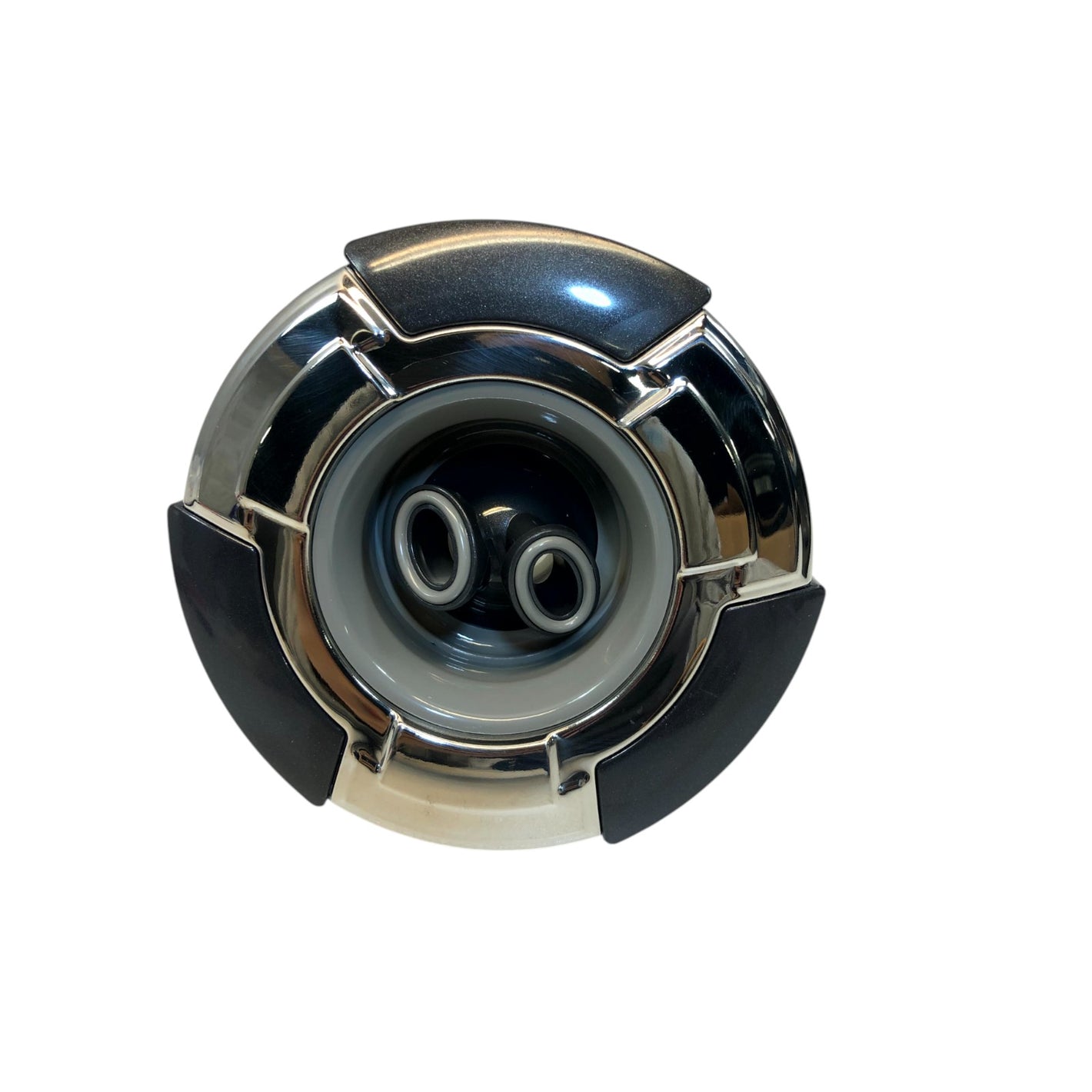 Jet Marquis 4 3/8 tum roterande dubbel HK12 rostfri/grå E-Serien 2015-18