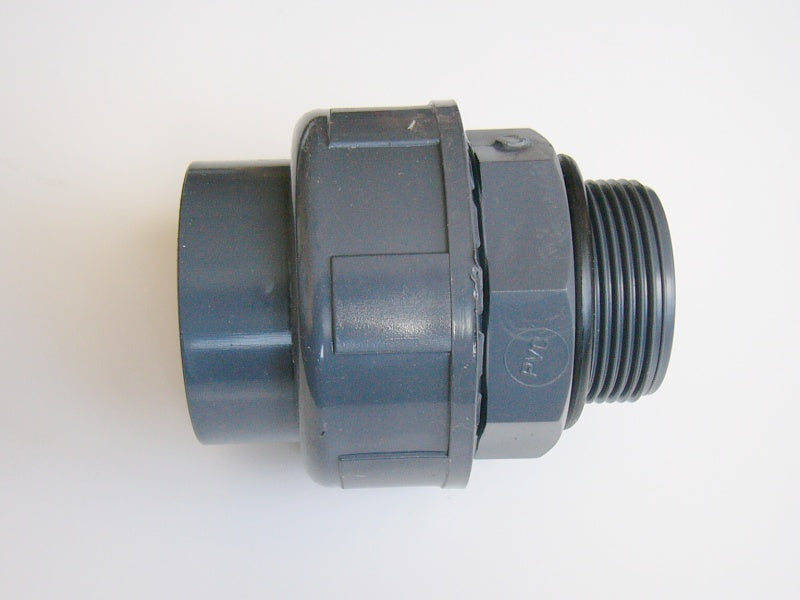 Unionkoppling Ø 50 mm Utvändig Gänga med O-ring