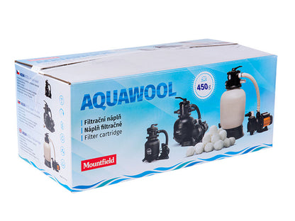 Aquawool Filtermedia 450 g (motsvarar 17 kg Filtersand)