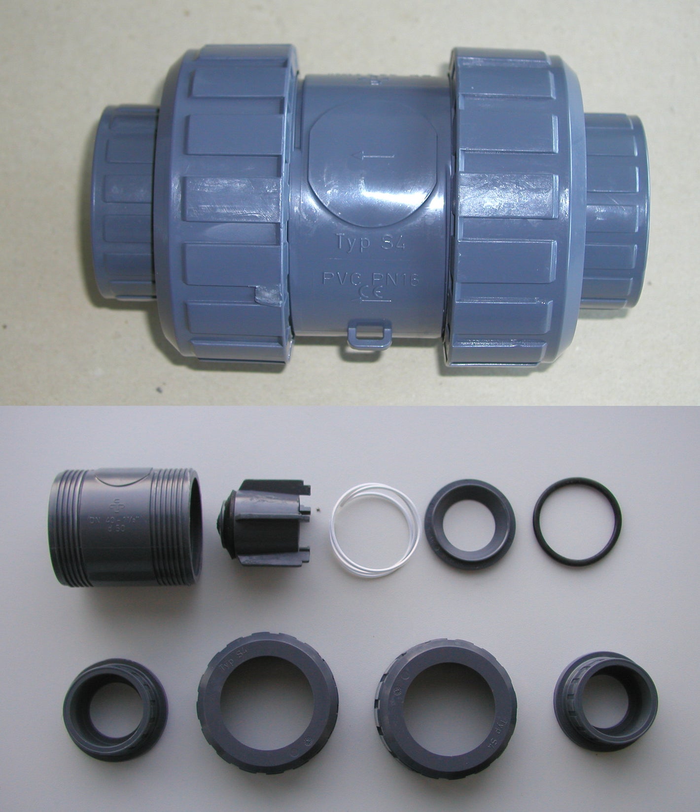 Backventil DN40 Ø 50 mm S4