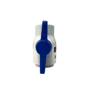 PVC kulventil 1'' hona/hona till Microsilk Marquis