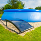 Solfångarpanel pool LUX 800 - 0.8m² - 1.19 x 0.79m 1 par fötter samt Anslutningsdetaljer Ingår