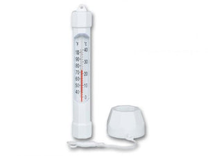 Flydende pooltermometer med bøje