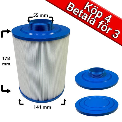 4-Pack spafilter till Bygg hemma, Dreammaker, Jazzi, Landskap, Passion spas, Trademax