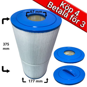 4-Pack spafilter till Caldera Spas, Hotspring, Watkins 75ft