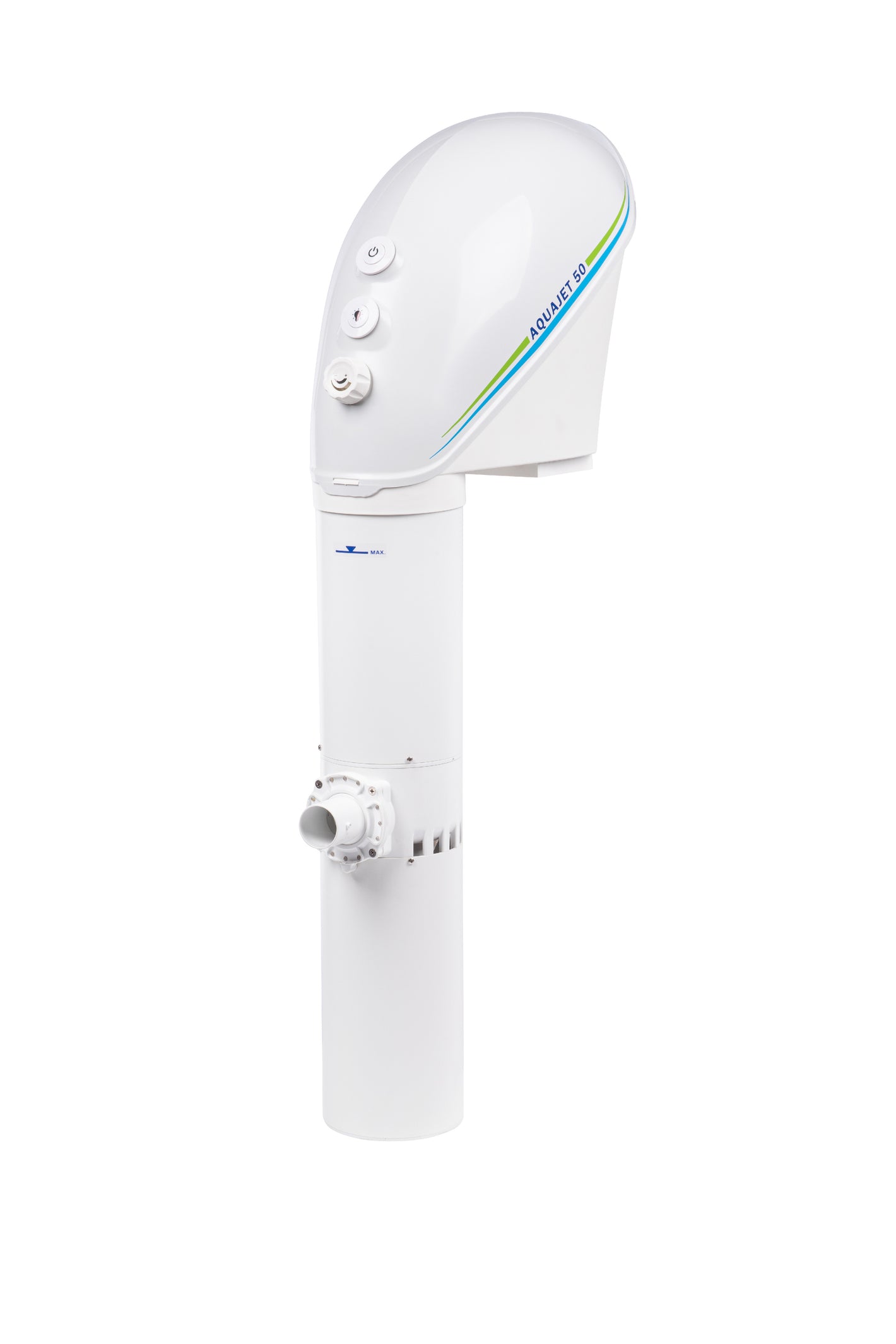 Jet-Swim Azuro AquaJet 50 – 50 m³/h för både nedgrävd samt ovanmarks pool med vit LED-belysning