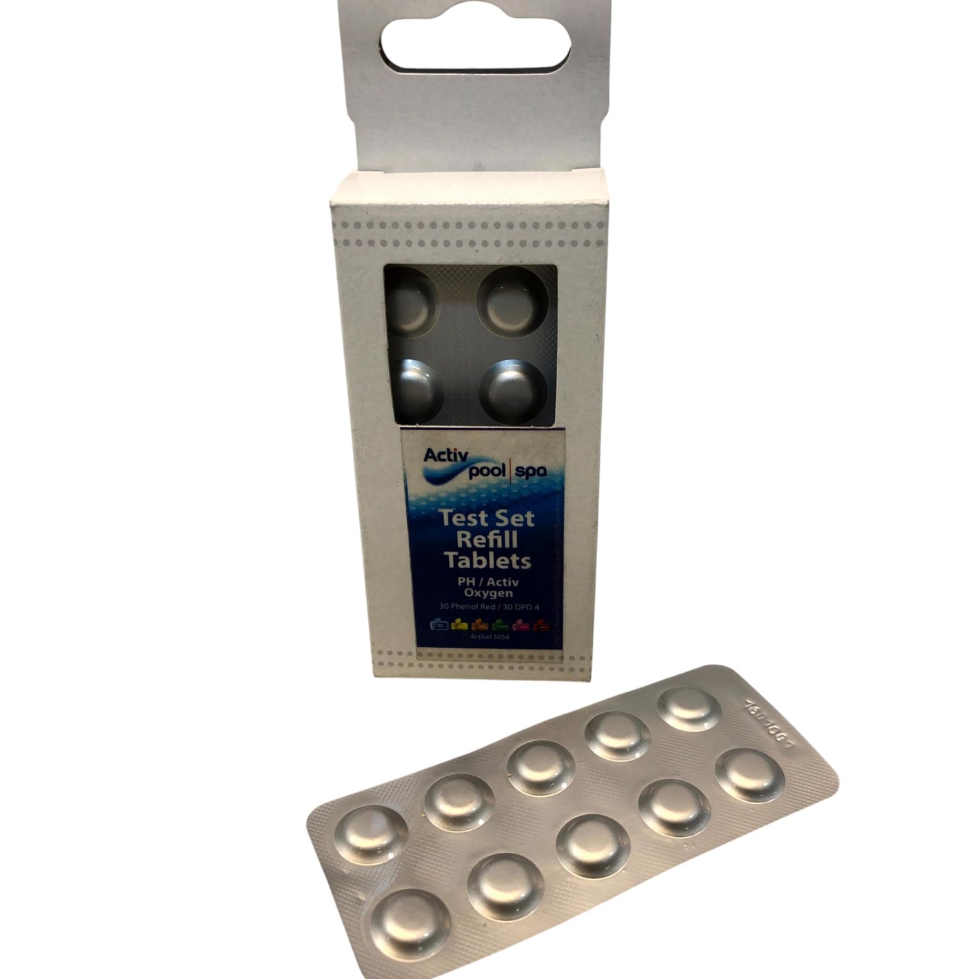 Activ spa Testset Påfyllningstabletter, 30 Phenol Red, 30 DFD 4