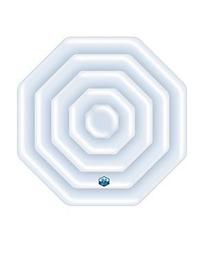 NetSpa Uppblåsbart Lock – Oktagonalt Spa 155 x 155 cm