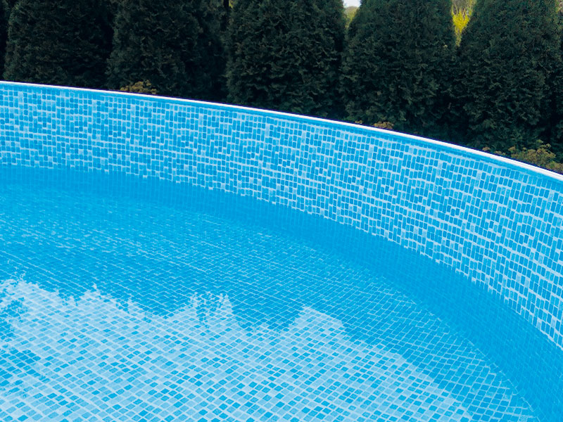 Poolliner Azuro Mosaic 0,30 mm Ø 4,60 × 1,10 m