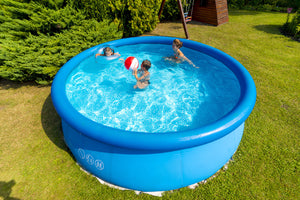 Uppblåsbar Pool Ø 3,66 × 0,76 m med Patronfilterpump 1,2 m³/h