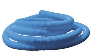 Poolslang Ø 38 mm Blå (hel rulle är 45 m) säljs per 1 meter