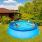 Uppblåsbar Pool Ø 3,66 × 0,84 m med Patronfilterpump 2,2 m³/h