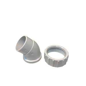 Pump union 2" tum Marquis 45 grader