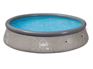 Uppblåsbar Pool Väv Ø 3,66 × 0,91 m
