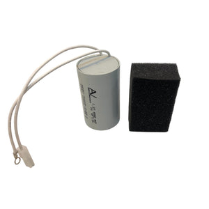 Kondensator 16 uf Marquis sladd med sift samt ögla