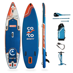 Coasto Nautilus 11’8 Touring SUP – Uppblåsbar paddelbräda