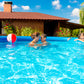 Uppblåsbar Pool Ø 3,66 × 0,91 m med Patronfilterpump 2,2 m³/h - 12V