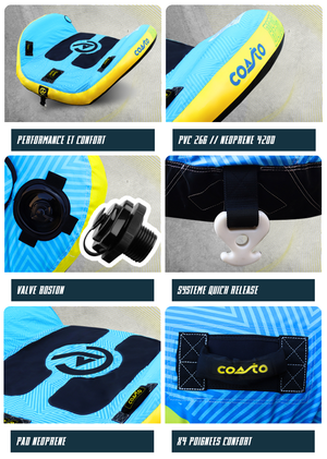 Bogserbar badring Coasto Beagle 2 personer