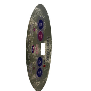 Etikett till kontrollpanel 4 knappar Marquis Leisure 2000