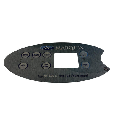 Etikett till Marquis kontrollpanel MQ 7-knappar 1 pump 2012