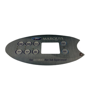 Etikett till Marquis kontrollpanel 8-knappar 2 pump MQ 2011-2012