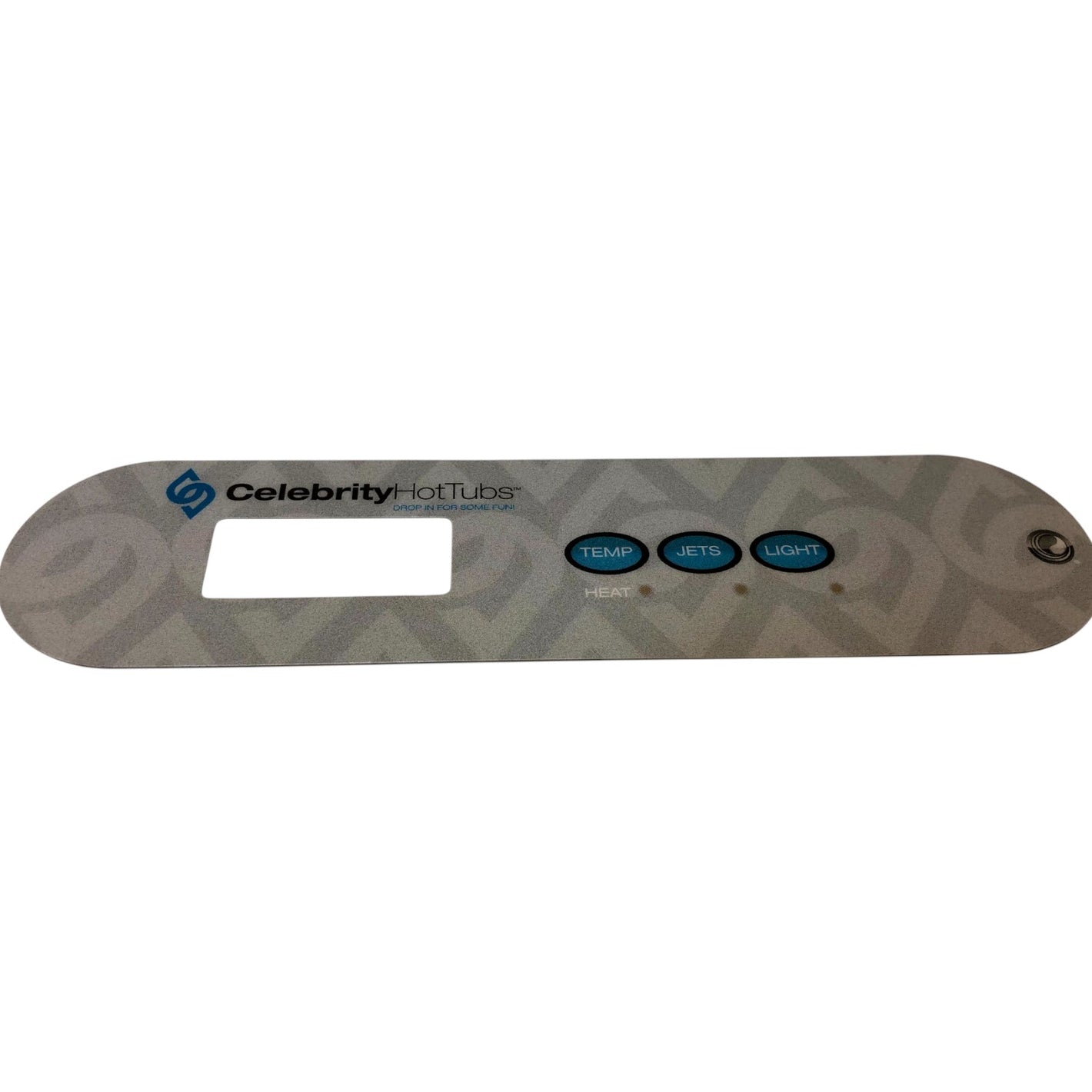 Etikett till Marquis kontrollpanel Celebrity 3 knappar 1 pump 2014+