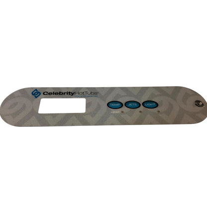 Etikett till Marquis kontrollpanel Celebrity 3 knappar 1 pump 2014+