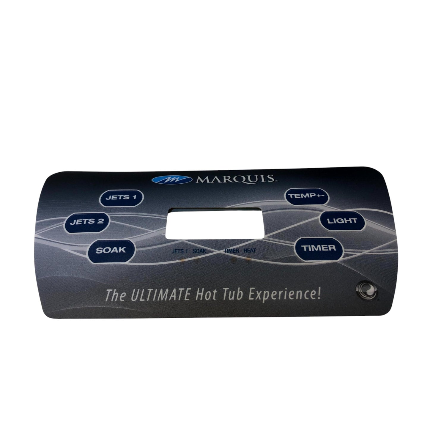 Etikett till Marquis kontrollpanel V21 (650-0759) 6 knappar 2 pump 2016+