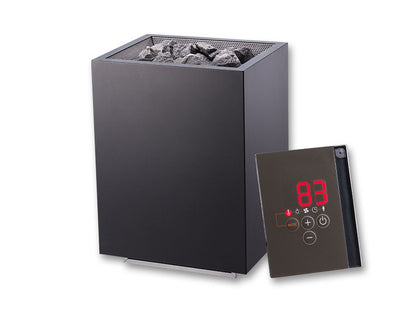 Bastuaggregat Blackfin 9 kW med Extern Styrning