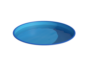 Stålväggspool Ibiza Rund Ø 4,60 × 1,20 m Stålvägg 0,6 mm Toppskenor Combi Blue P1/P3 Bottenskenor